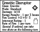 Gravitic Disruptor