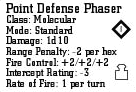 Point Defense Phaser